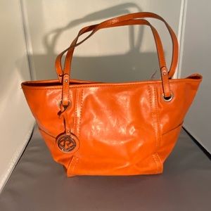 NWOT Relic Orange Leather Purse & Matching Wallet